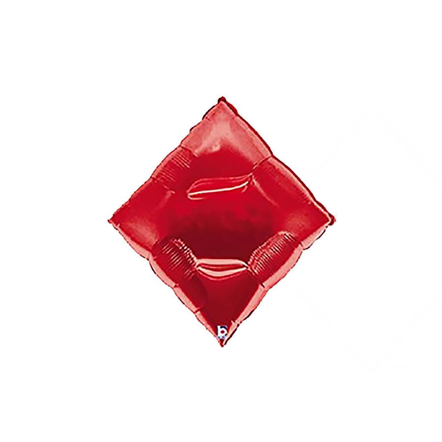 Anderson's Metallic Foil Red Heart Card Suit Balloon, Casino Theme, Decorations, Props, Photo Booth, Photo Ops - Image 4