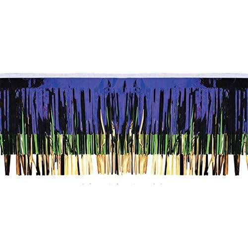 Anderson's Metallic Mardi Gras Fringe, 15" x 10' Shiny Decorative Trim for Floats, Parties, Tables, Ceilings, Doorways, Backdrops, and Event Décor, Indoor/Outdoor - Image 2