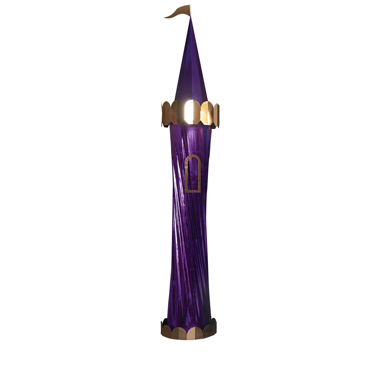 Anderson's Metallic Purple Column Kit, Carnival Theme, Fairytale Theme, Props, Event Décor, Photo Booth, Photo Ops, 19S69-M