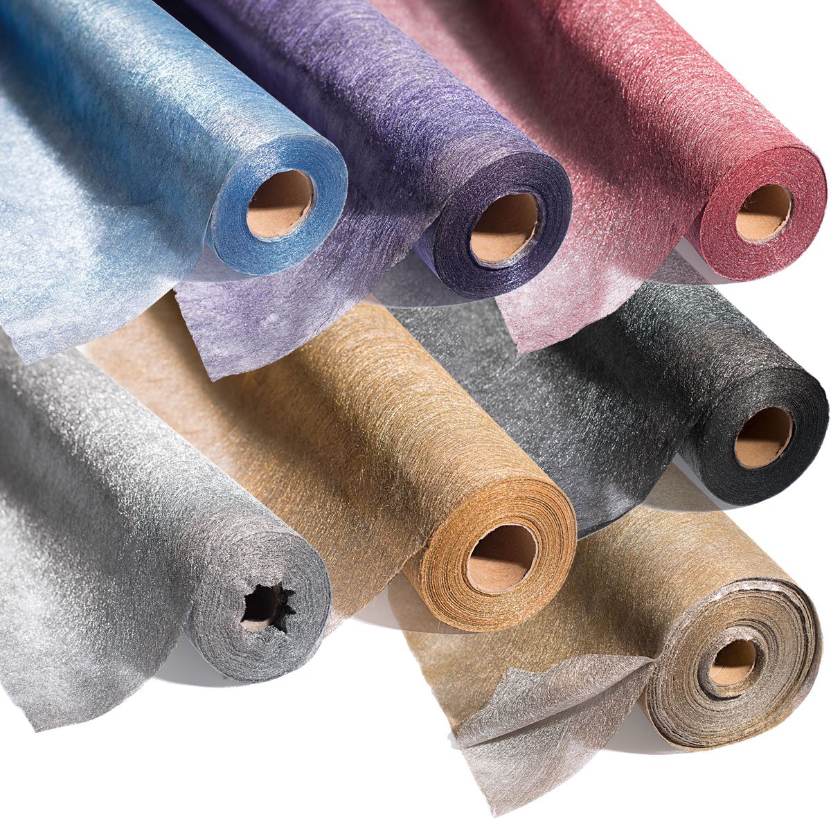 Anderson's Metallic Silver Gossamer Fabric Roll, 59 Inches x 100 Yards, Sheer Fabric for Wedding Decorations, Baby Shower, Gender Reveal, Prom, Homecoming, Event Photo Backdrops, Drapes - Image 3