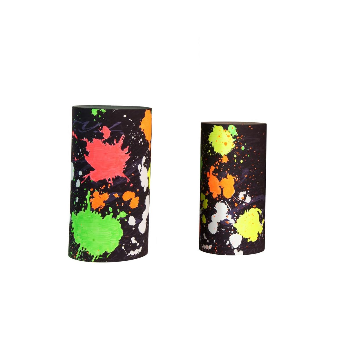 Anderson's Neon Splash and Swirl Columns Kit, Set of 6, 1980s Theme, Party Decorations, Prom, Wedding - Image 3