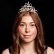Anderson’s Olive Rhinestone Tiara, 3" High Hand‑Crafted Silver Band Crown with Sparkling Clear Gemstones, Adjustable Fit with Secure Combs, Elegant Accessory for Weddings, Prom Queen, Homecoming, Pageants, Quinceañeras, and Sweet 16 Celebrations - Image 8