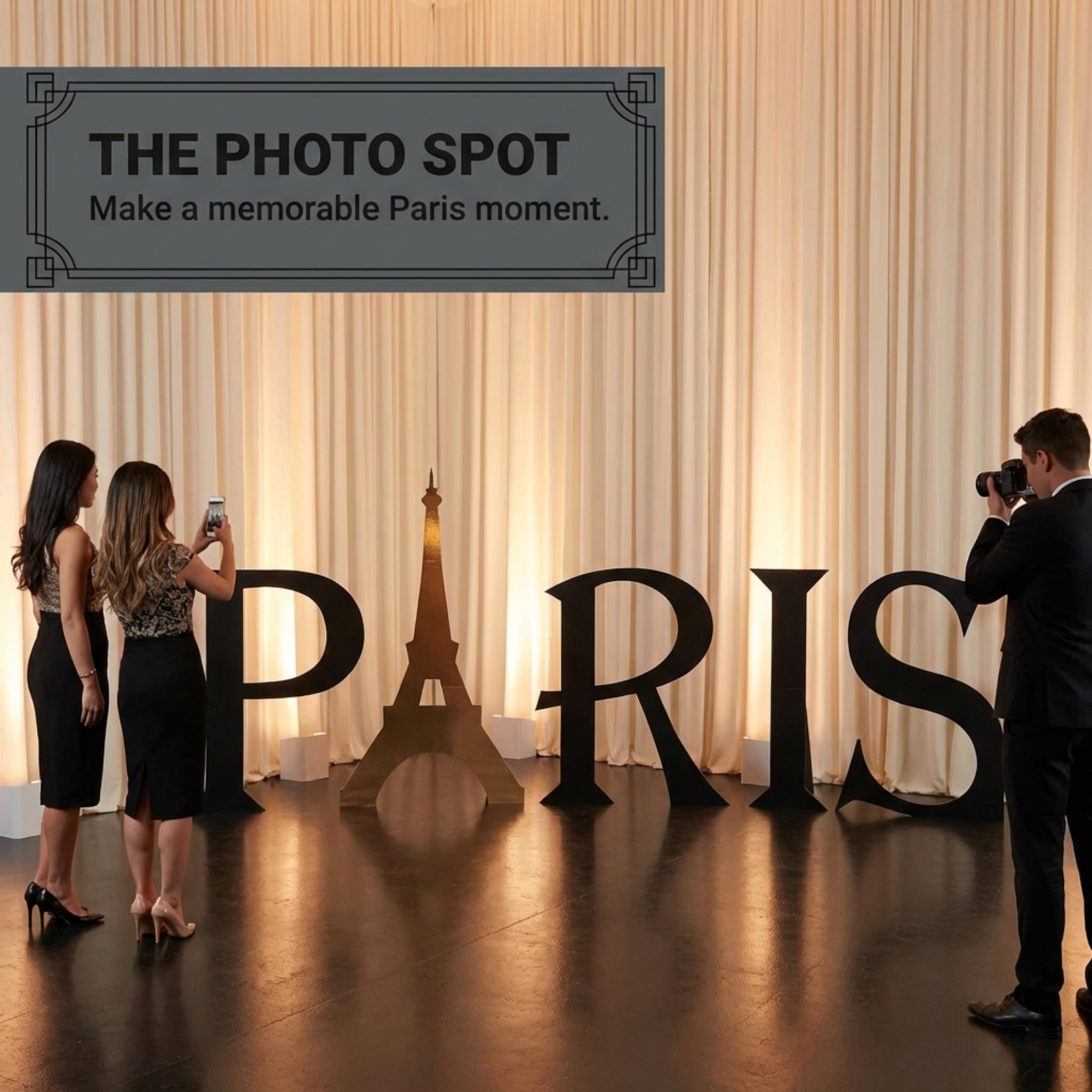 Anderson's Paris Letters Decorative Kit, Prom Decorations, Party Decorations, Event Décor, Props, Photo Ops - Image 5