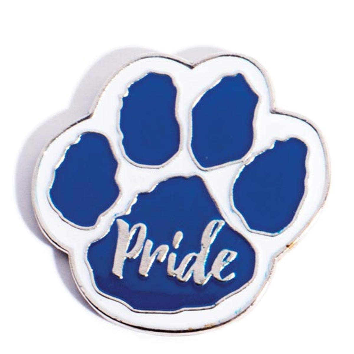 Anderson's Paw Pride Blue and White Award Pin, Student Awards, Pack of 12 - Image 3