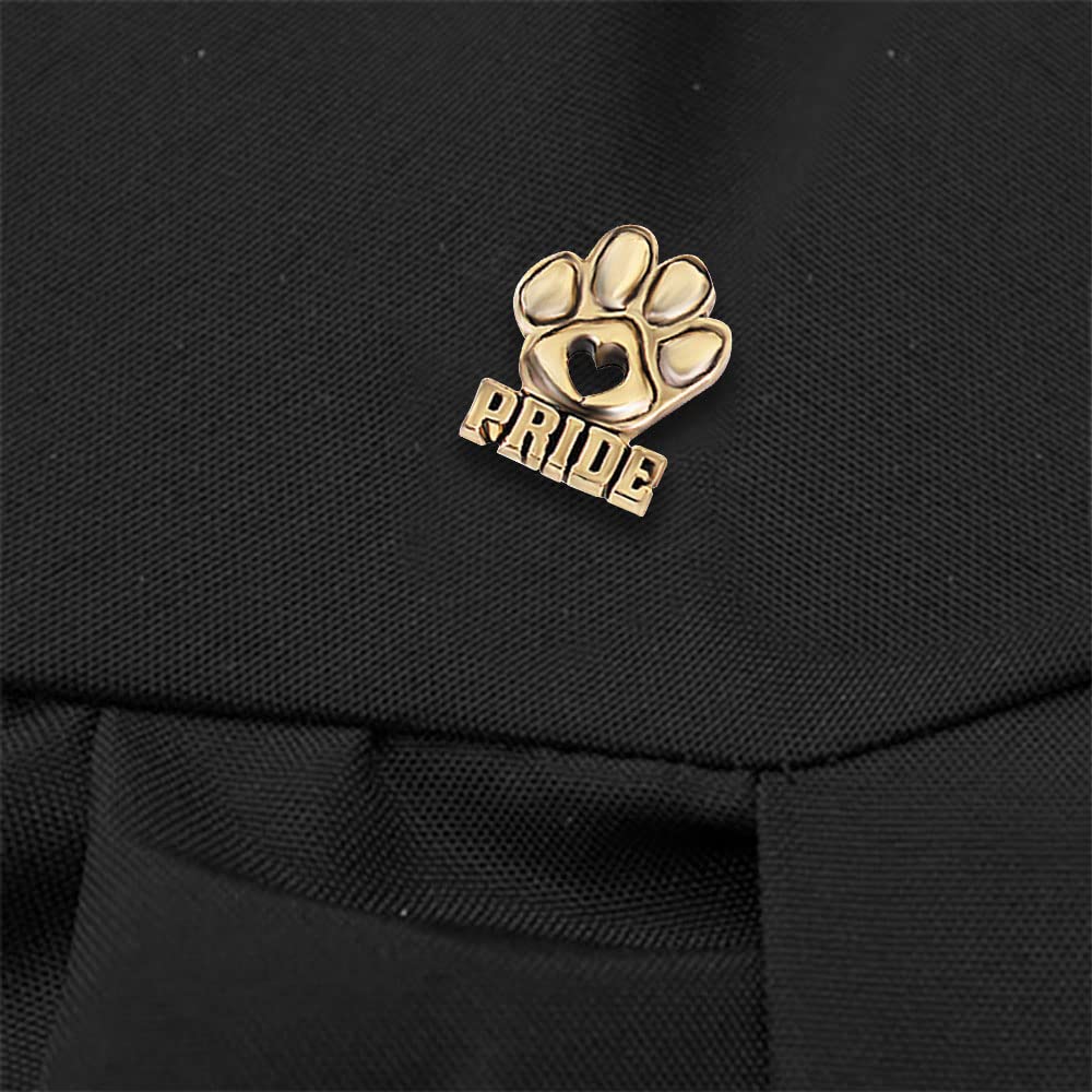 Anderson's Paw Pride Lapel Pin Packs, School Spirit, School Mascot, Student Awards, Cat, Dog, Bear Paws - Image 3