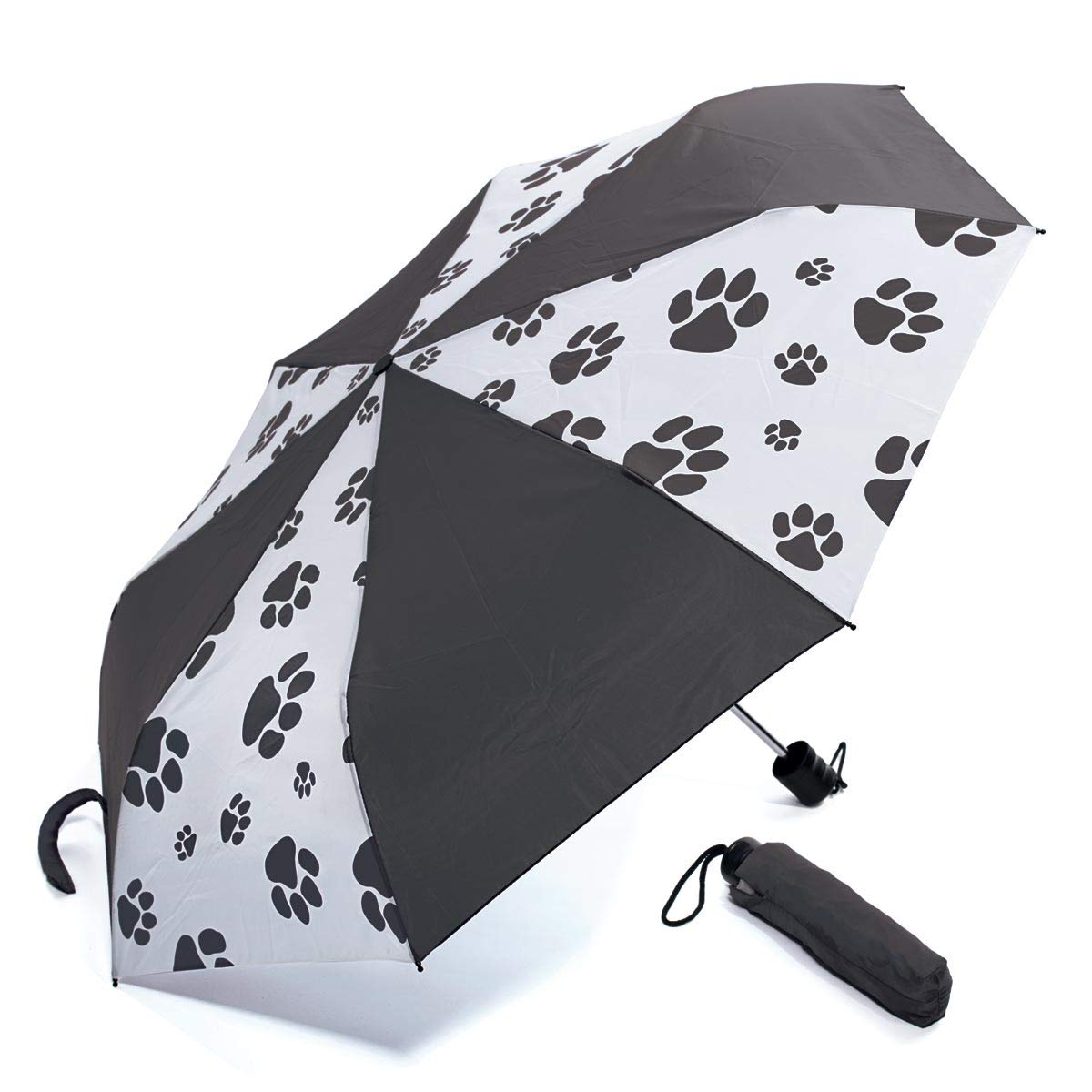 Anderson's Paw Print Umbrellas, 42 Inch Arc, Rain Gear, Animal Print Accessories
