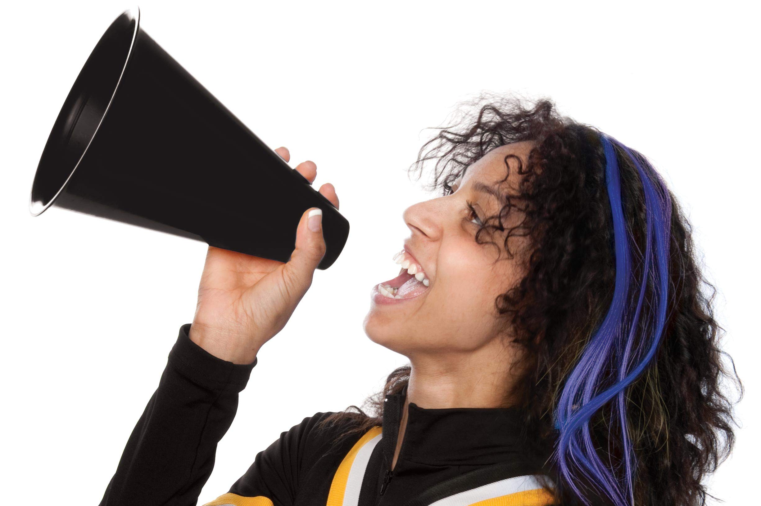 Anderson's Premium 8" Megaphones Noisemakers Boost School Spirit Cheerleader Sports Football Basketball Homecoming Squad Team Party Dance Club Parade Competition - Image 2
