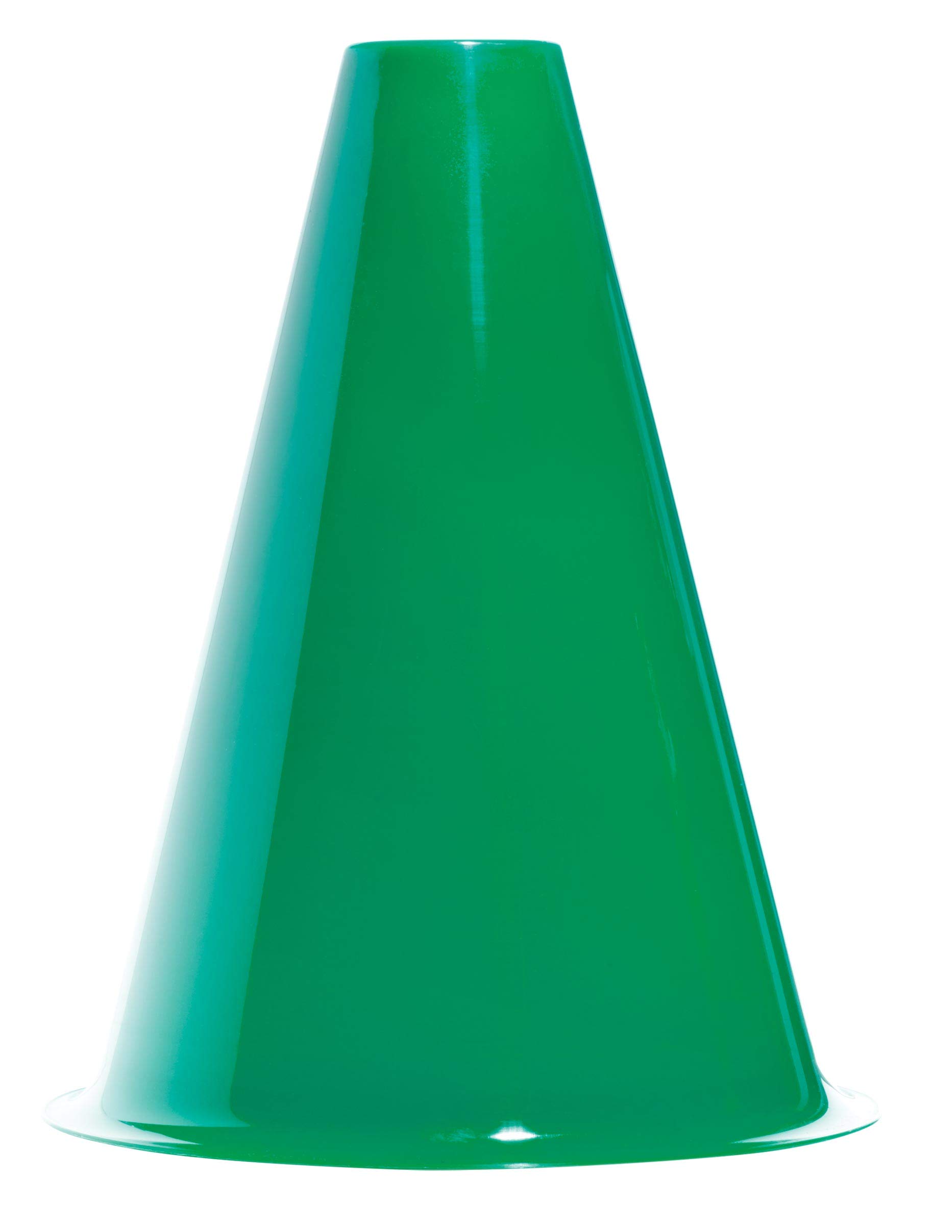 Anderson's Premium Green 8" Megaphone Noisemaker Boost School Spirit Cheerleader Sports Football Basketball Homecoming Squad Team Party Dance Club Parade Competition Performance Fan Pack of 10