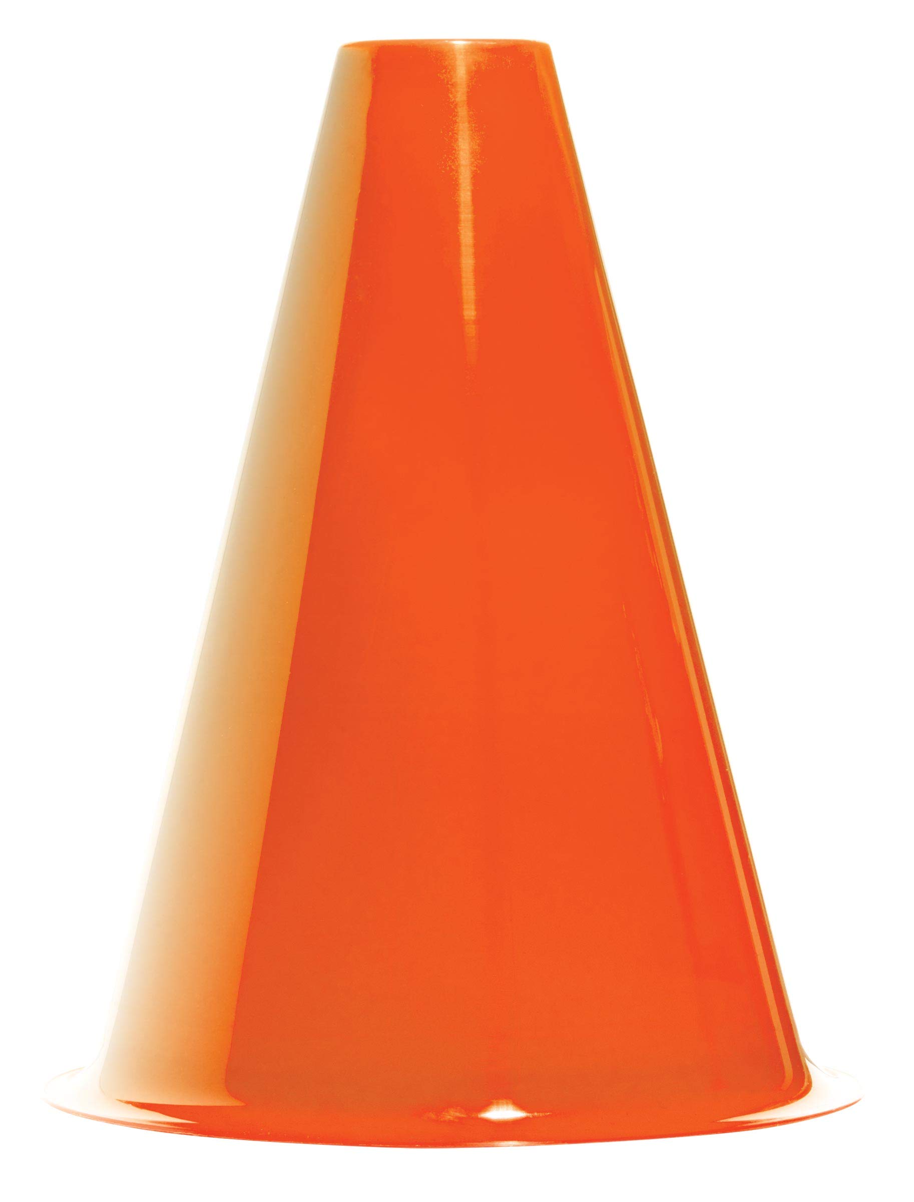 Anderson's Premium Orange 8" Megaphone Noisemaker Boost School Spirit Cheerleader Sports Football Basketball Homecoming Squad Team Party Dance Club Parade Competition Performance Fan Pack of 10