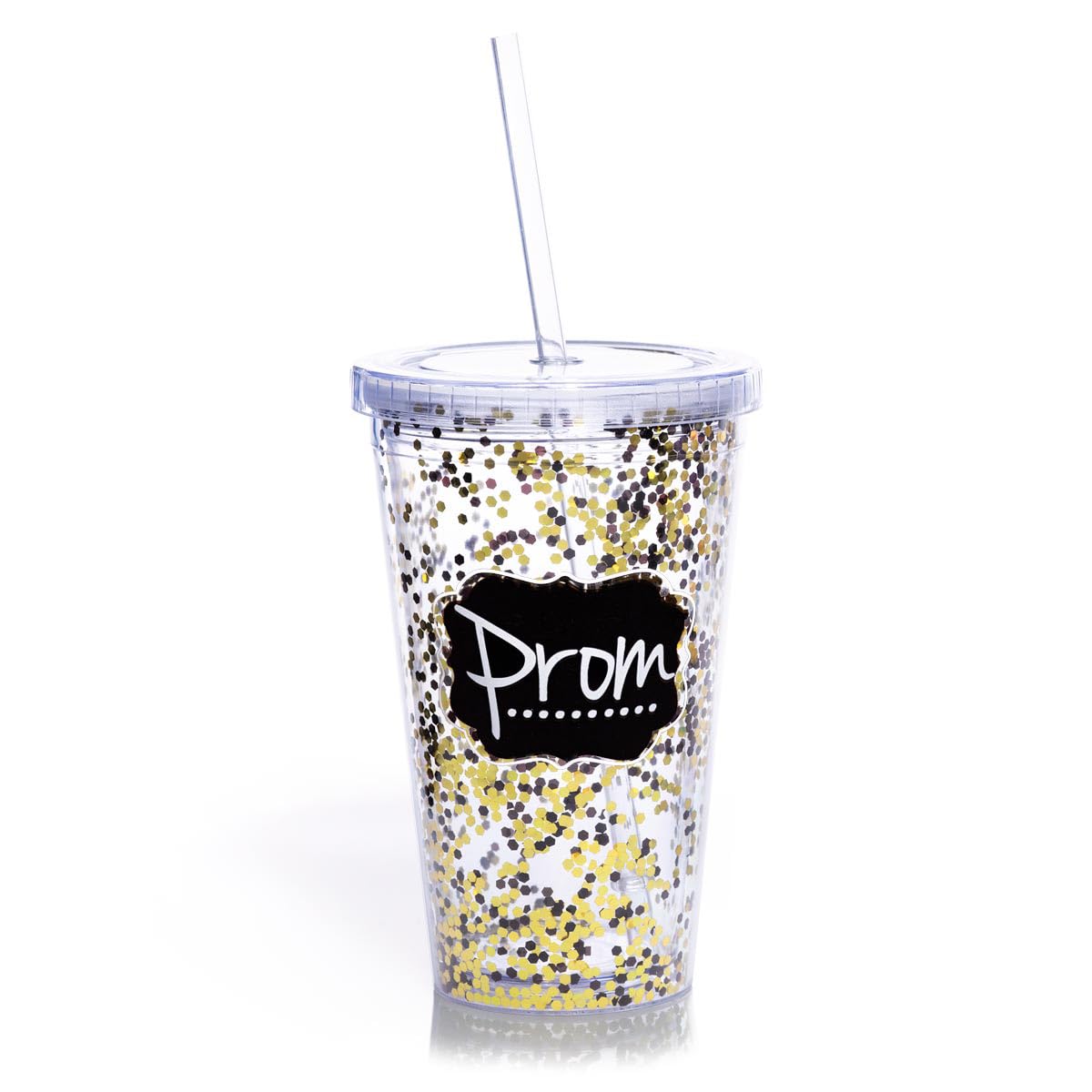 Anderson's Prom Confetti Tumblers, Set of 2, Keepsakes, Prom Favors
