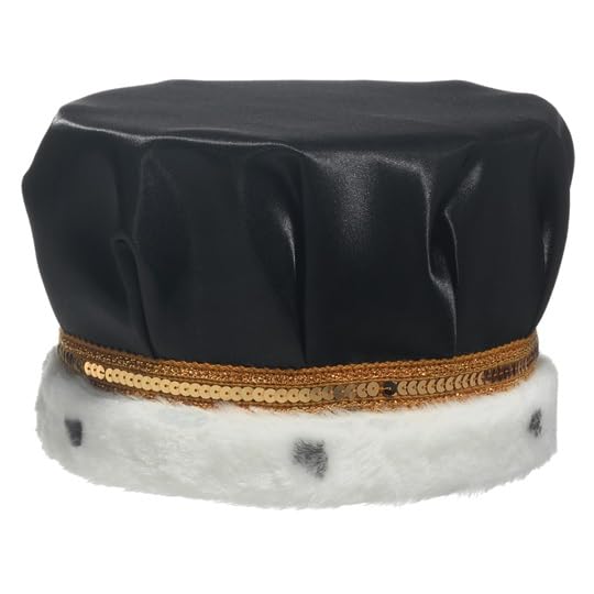 Anderson's Prom & Homecoming Royalty Set, Gold Tiara & Satin Crown with Faux Fur Trim, King & Queen Coronation Accessories - Image 2