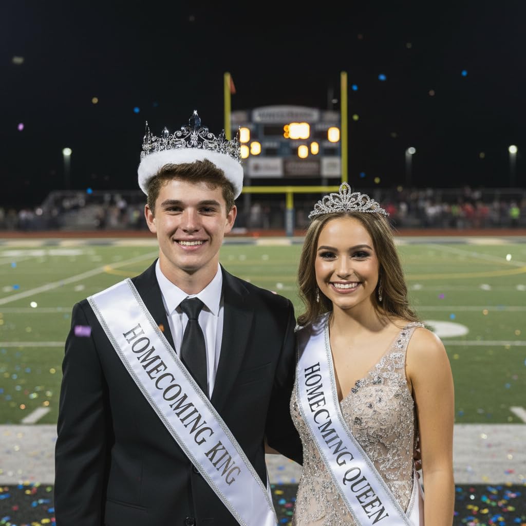 Anderson's Prom Royalty 2024 Sashes and Sets, Prom Coronation, Sashes, Crowns, Tiaras, Sets - Image 6
