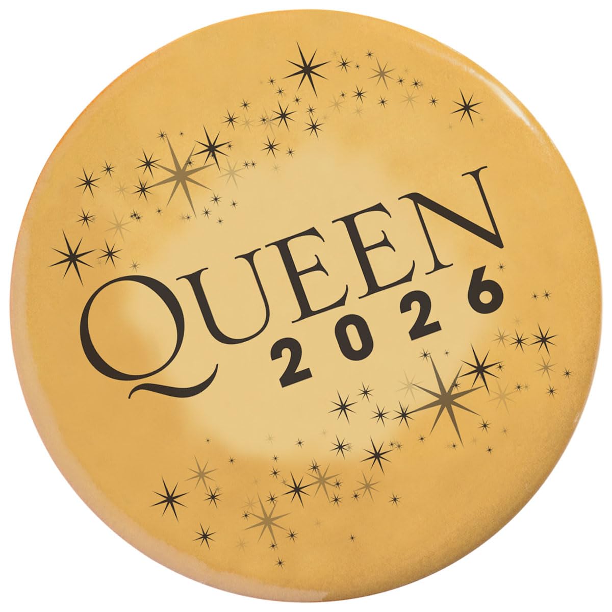 Anderson's Prom Royalty Sash Set, Black & Gold King and Queen Sashes with 2026 Keepsake Buttons for High School Prom, Formal Events, Banquets, and Student Recognition Ceremonies, 4 Piece Set - Image 3