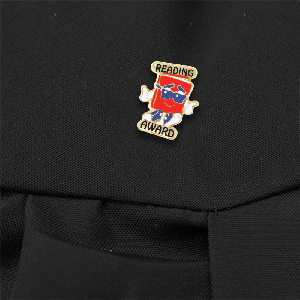 Anderson's Reading Award Pin Packs, Lapel Pins for Scholastic Student Recognition, Perfect for Celebrating Literacy, Academic Excellence, Book Clubs, Reading Competitions, School Events - Image 3