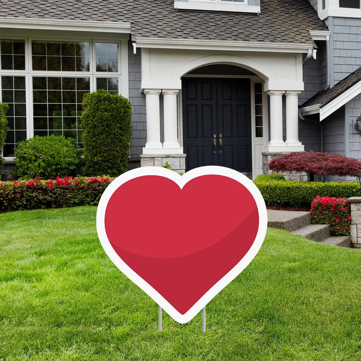 Anderson's Red Heart Yard Sign, 20 Inches, Yard Card, Outdoor Décor, Lawn Décor - Image 2