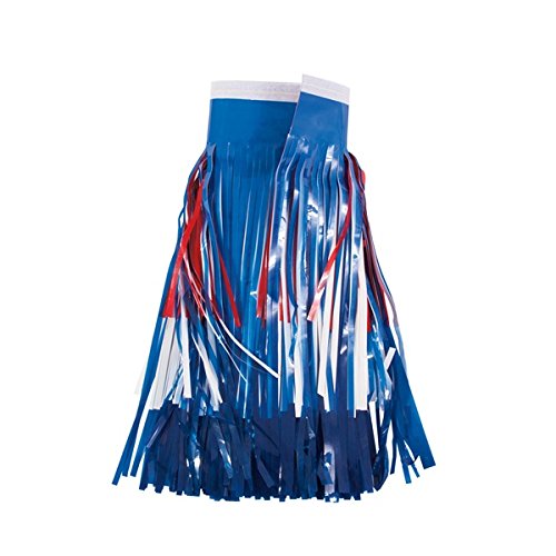 Anderson's Red, White & Blue Vinyl Fringe, 15" x 10' Patriotic Parade Float Decoration for 4th of July, Memorial Day, Veterans Day, Events, Doorways, Tables, Ceilings, and More - Image 2