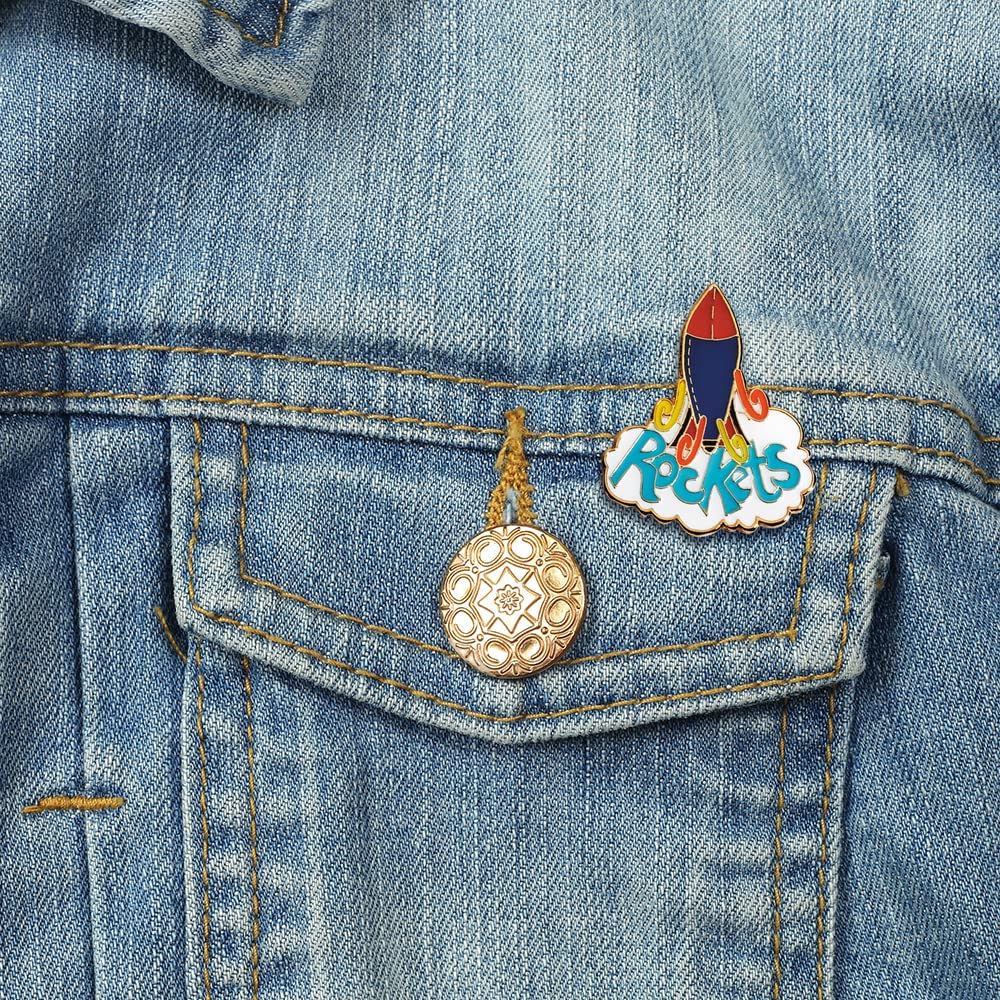 Anderson's Rockets School Mascot Lapel Pin Packs, School Spirit, Awards - Image 3