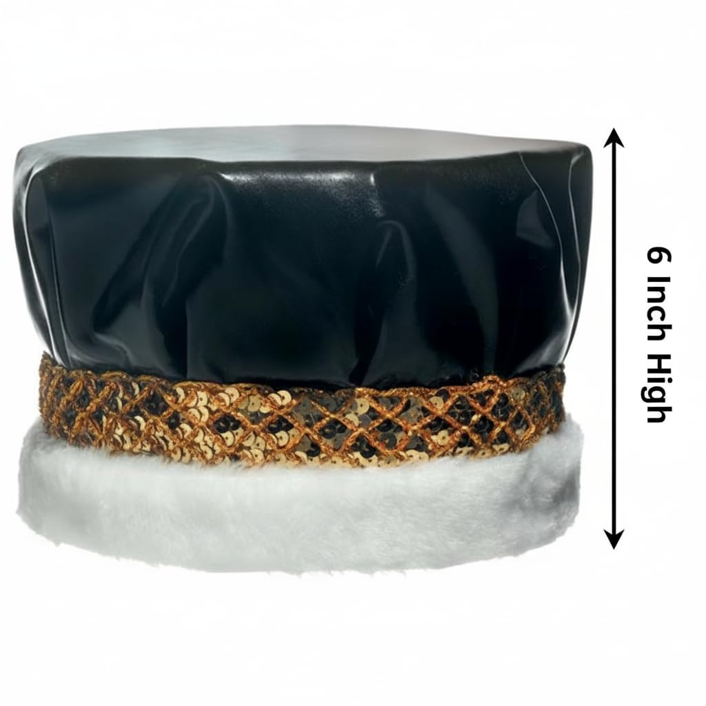 Anderson's Royal Couple Coronation Set, Black Metallic King Crown and Sparkling Rhinestone Gold Sasha Tiara for Prom, Homecoming, Winter Formals, Special Events and Dance Coronations - Image 2