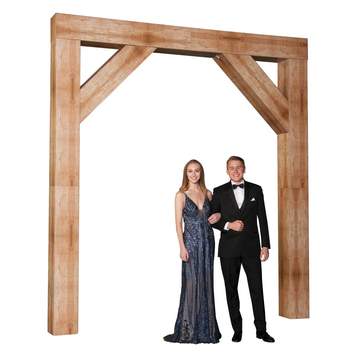 Anderson's Rustic Faux Wood Arch Kit, Props, Prom, Event Décor, Party Decorations, Photo Ops