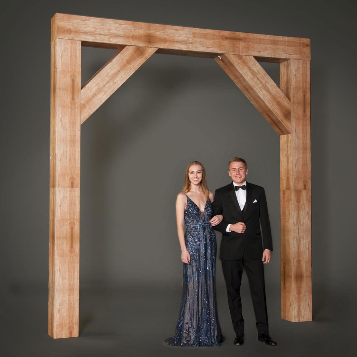 Anderson's Rustic Faux Wood Arch Kit, Props, Prom, Event Décor, Party Decorations, Photo Ops - Image 3
