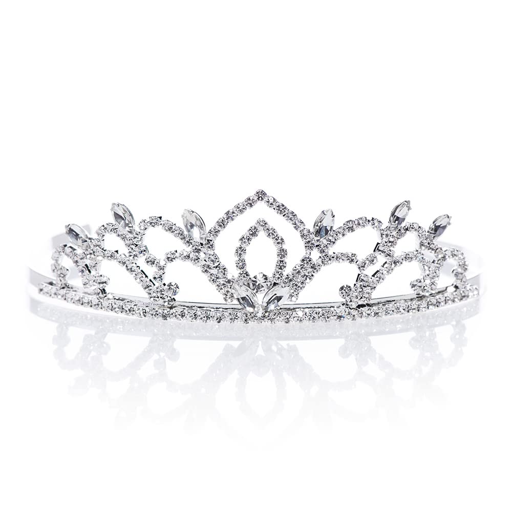 Anderson’s Ruth Queen and Kiley Princess Tiara Set, 4 Piece Rhinestone Crown Collection, for Prom, Homecoming, Winter Formal, Pageant, Wedding, Quinceañera, Sweet 16, Anniversary, Birthday, Theater, Coronation Accessory - Image 7