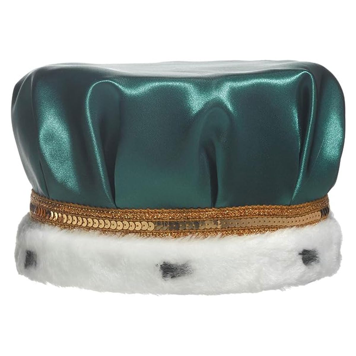 Anderson's Satin King Crown and Gold Mirabella Queen Tiara Royalty Set - Image 2