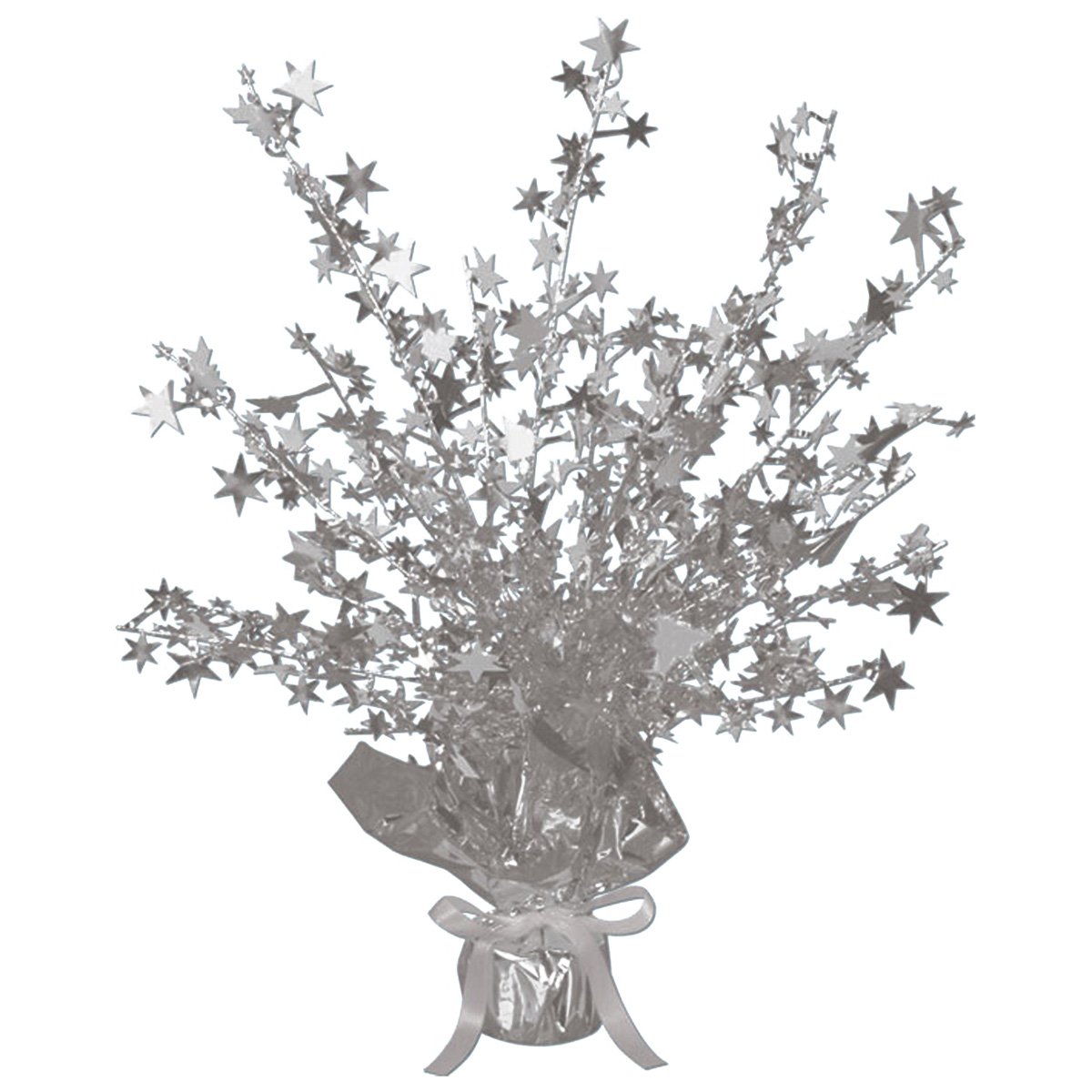 Anderson's Silver Gleam N Burst Centerpiece, 15 inches