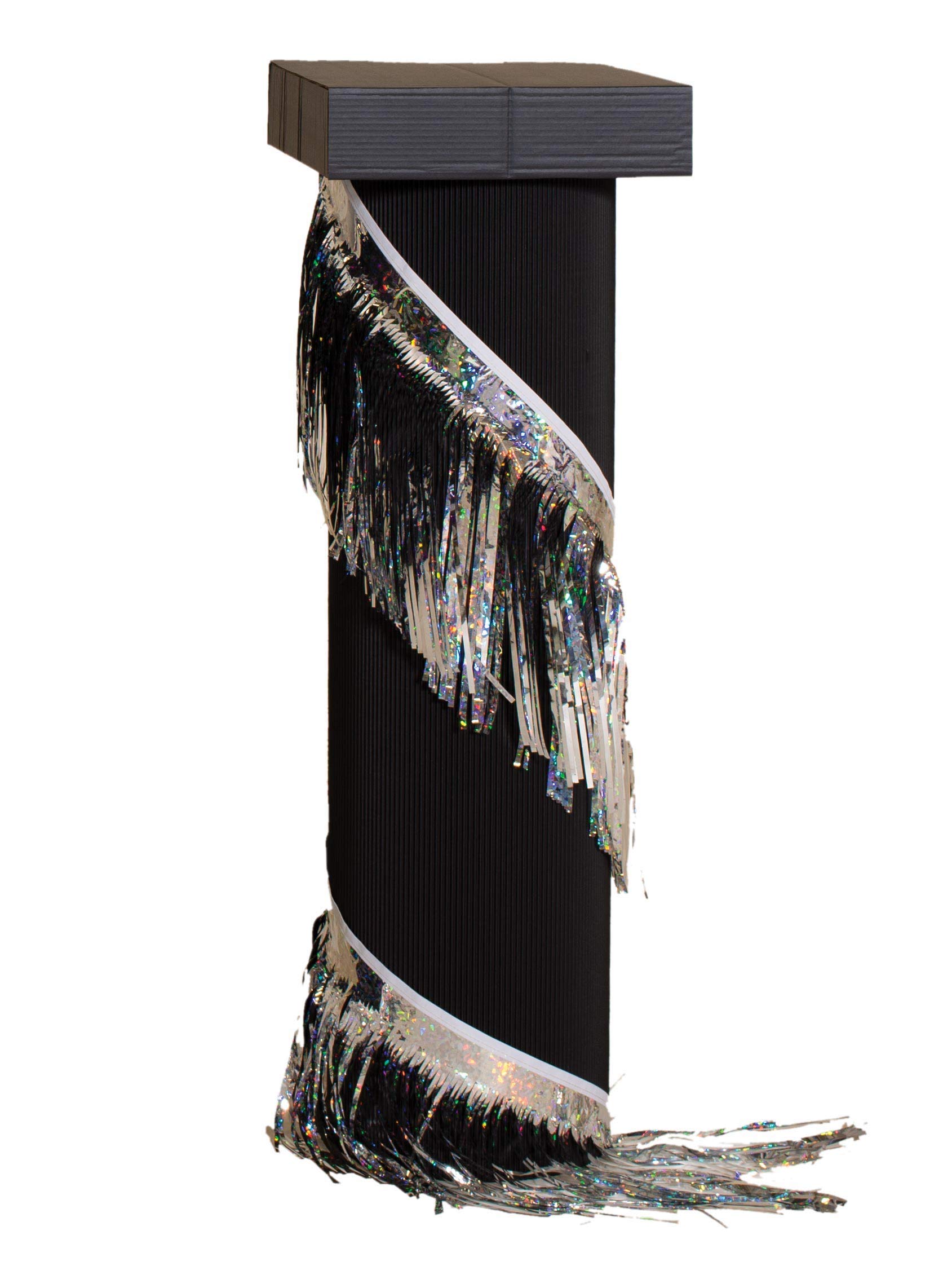 Anderson's Silver Holographic Fringe, 15" x 10' Shiny Decorative Trim for Floats, Parties, Tables, Ceilings, Doorways, Backdrops, and Event Décor - Image 5