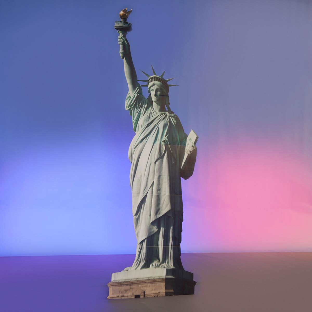 Anderson's Statue of Liberty Photo Prop, 11 Feet, Photo Ops, School Events, Birthdays - Image 2