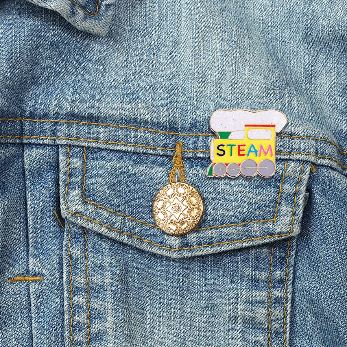 Anderson's STEAM/STEM Award Pin Packs, Lapel Pins Student Recognition, Achievements in Science, Technology, Engineering, Arts, Mathematics, Robotics Clubs, Science Fairs, Classroom Excellence - Image 4