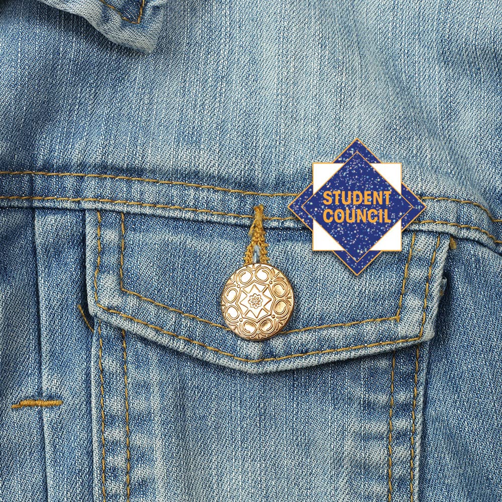 Anderson's Student Council Glitter Award Pin Packs, Lapel Pins, Scholastic, Student Recognition - Image 4