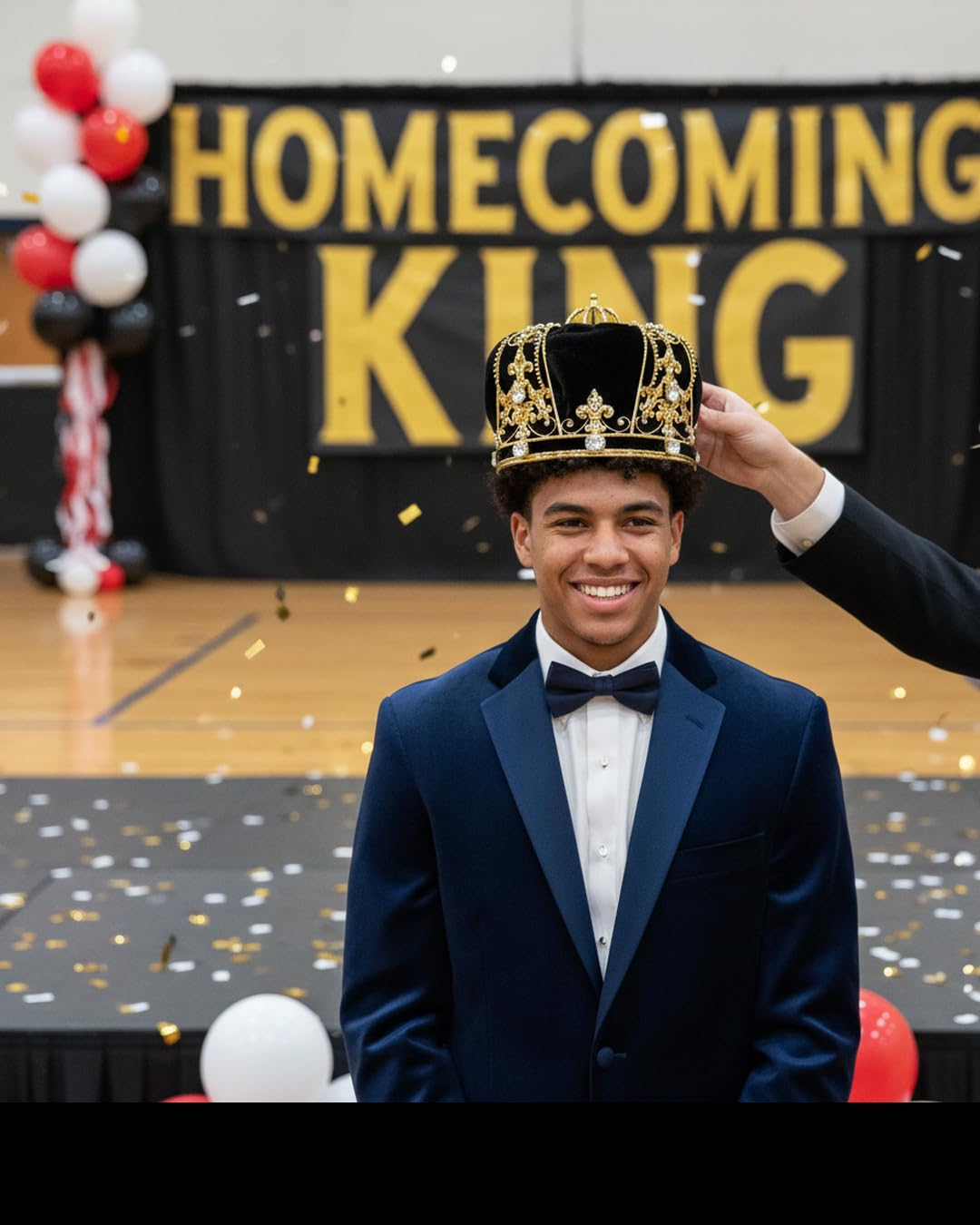 Anderson's Supreme Sovereign Crown, Prom King, Homecoming Court, Wedding, Birthday, Mardi Gras, Renaissance, Theater Prop - Image 3
