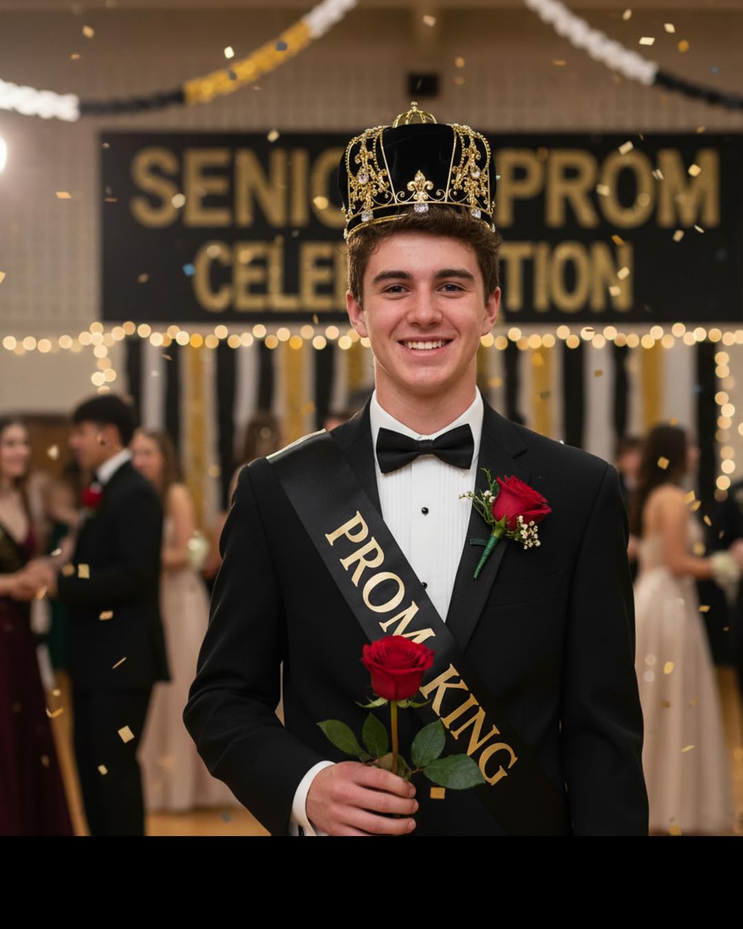 Anderson's Supreme Sovereign Crown, Prom King, Homecoming Court, Wedding, Birthday, Mardi Gras, Renaissance, Theater Prop - Image 4