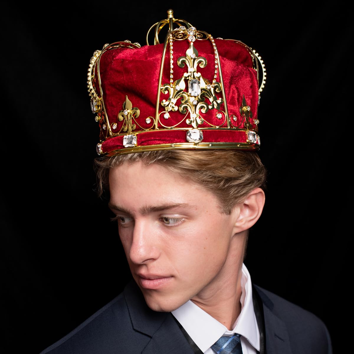 Anderson's Supreme Sovereign Crown, Prom King, Homecoming Court, Wedding, Birthday, Mardi Gras, Renaissance, Theater Prop - Image 3