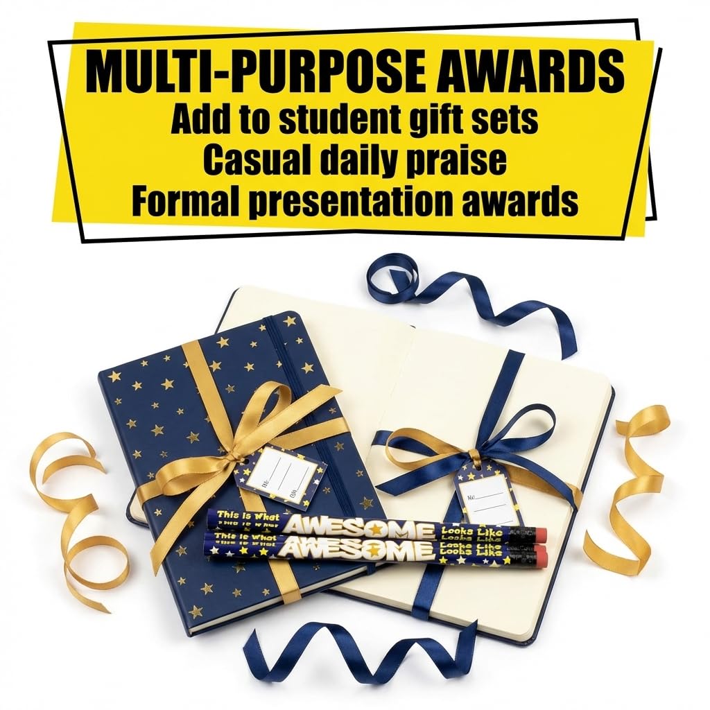 Anderson's, This is What Awesome Looks Like Pencils, Set of 100, School Pencils, Student Awards, Recognition - Image 9