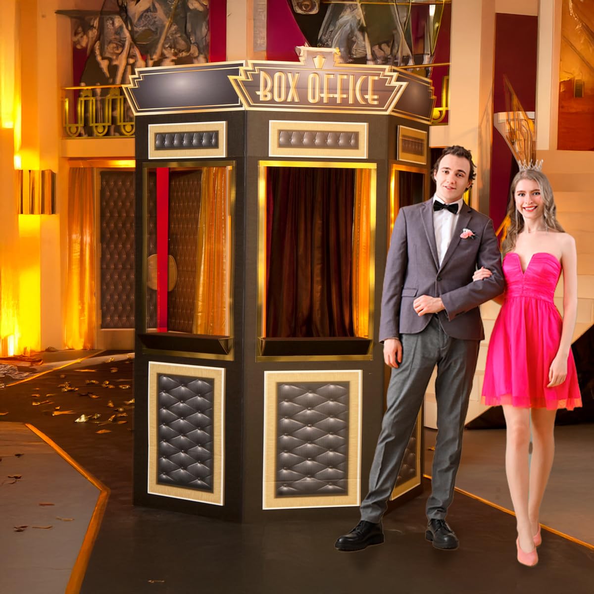 Anderson's Two Please, Cinema Ticket Booth Kit - Hollywood Theme Party Prop - Image 4