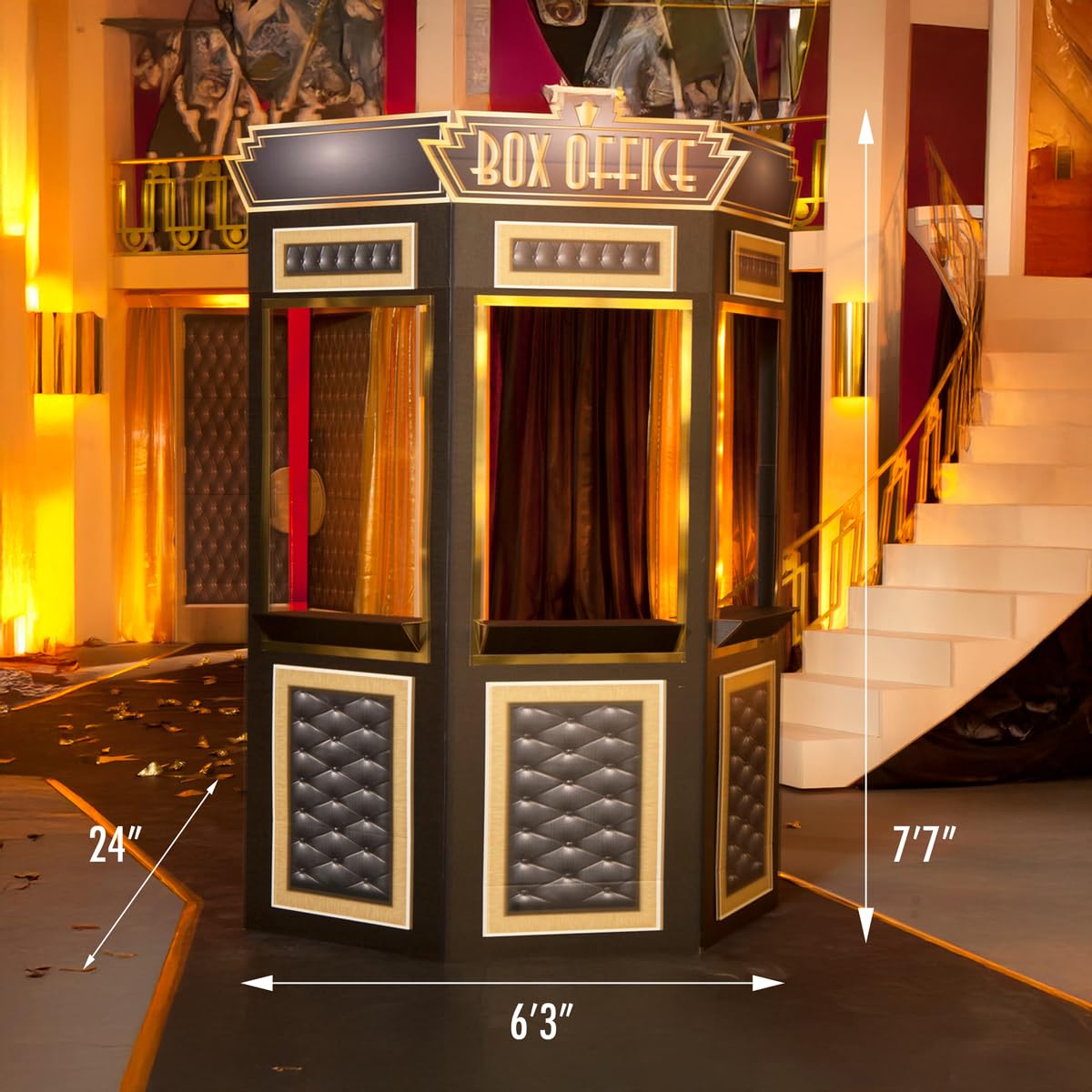 Anderson's Two Please, Cinema Ticket Booth Kit - Hollywood Theme Party Prop - Image 5