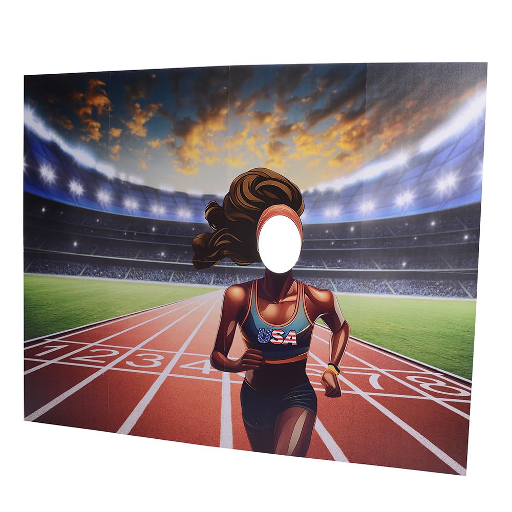 Anderson's USA Track Runner Stand-in, Photo Ops, Event Décor, School Events