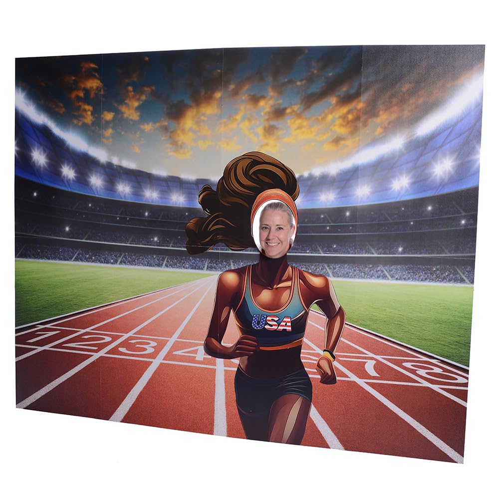 Anderson's USA Track Runner Stand-in, Photo Ops, Event Décor, School Events - Image 2