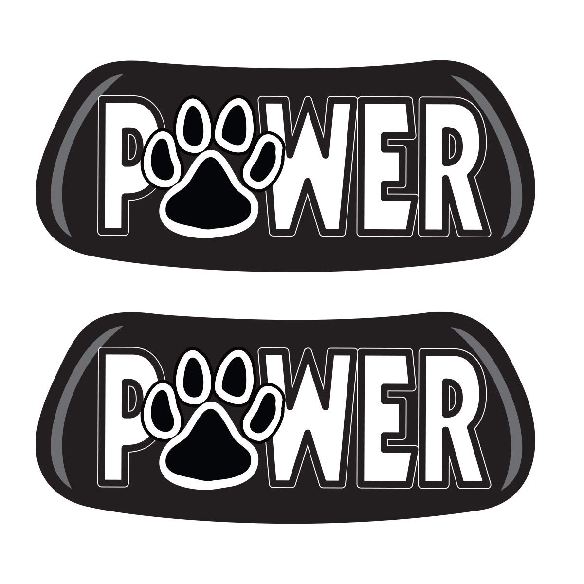 Anderson's Victorious Paw Power EyeBlacks Set, 12 Pairs, Sports Fan Gear,School Spirit, Football Cheerleader Accessories, Homecoming