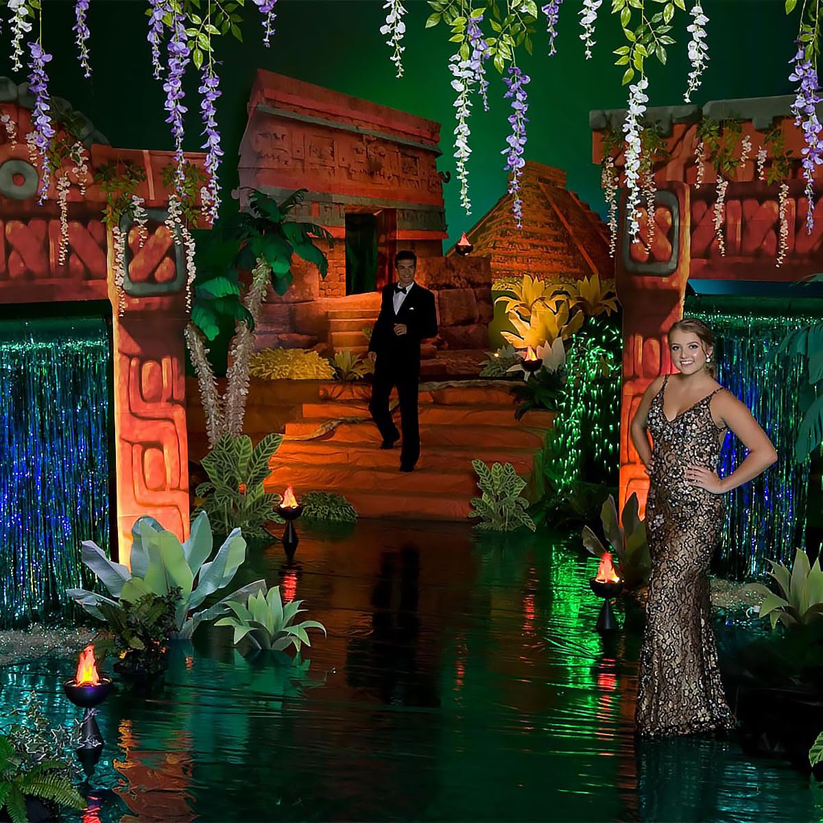 Anderson's Ruins of an Ancient Temple Standup Prop Kit, Jungle Theme, Theme Party, Prom, Homecoming - Image 5