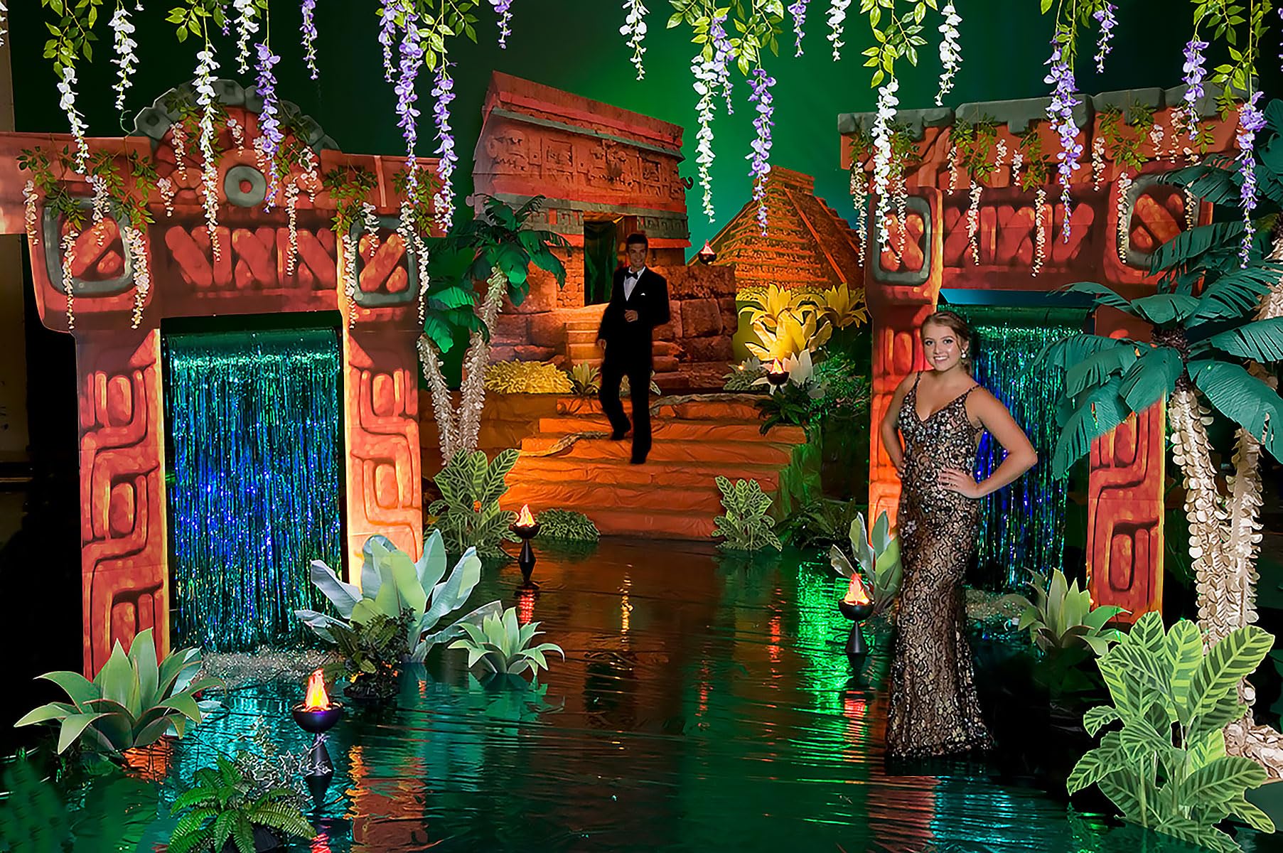 Anderson's Ruins of an Ancient Temple Standup Prop Kit, Jungle Theme, Theme Party, Prom, Homecoming - Image 6