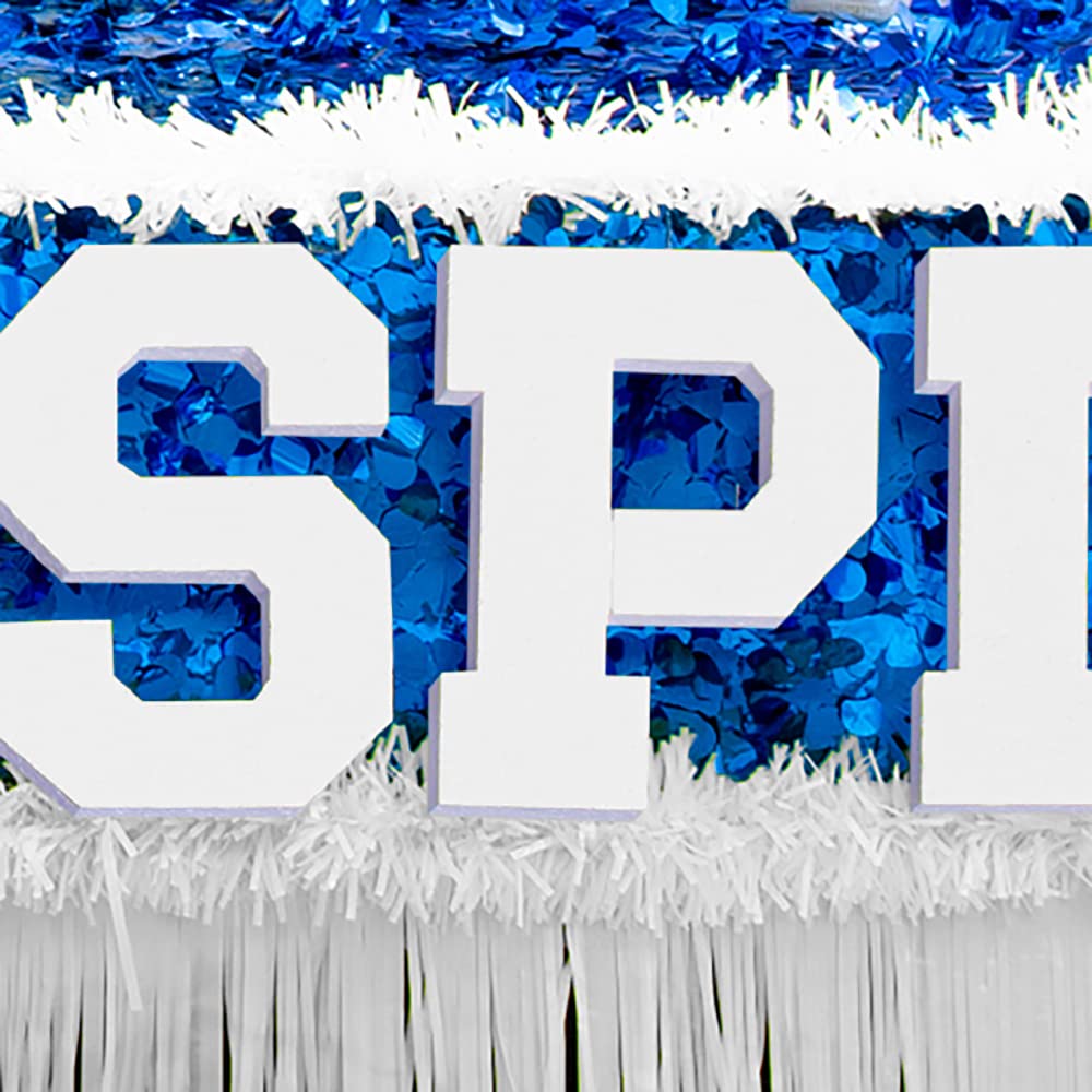 Anderson’s We’ve Got Spirit White Letters (Set of 2) Parade Float Kit, Décor, Homecoming, School Spirit, Parade Float Decorations for Trailer, High School and College Homecoming Parades - Image 4