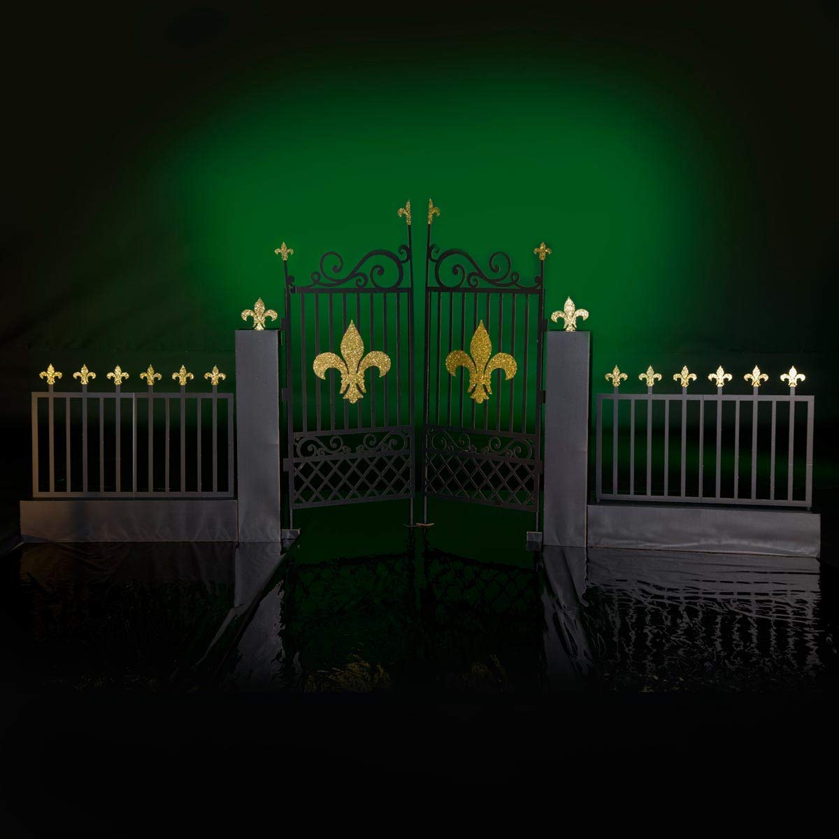 Anderson's Welcome to Mardi Gras Gate Kit, Masquerade Décor - Image 3