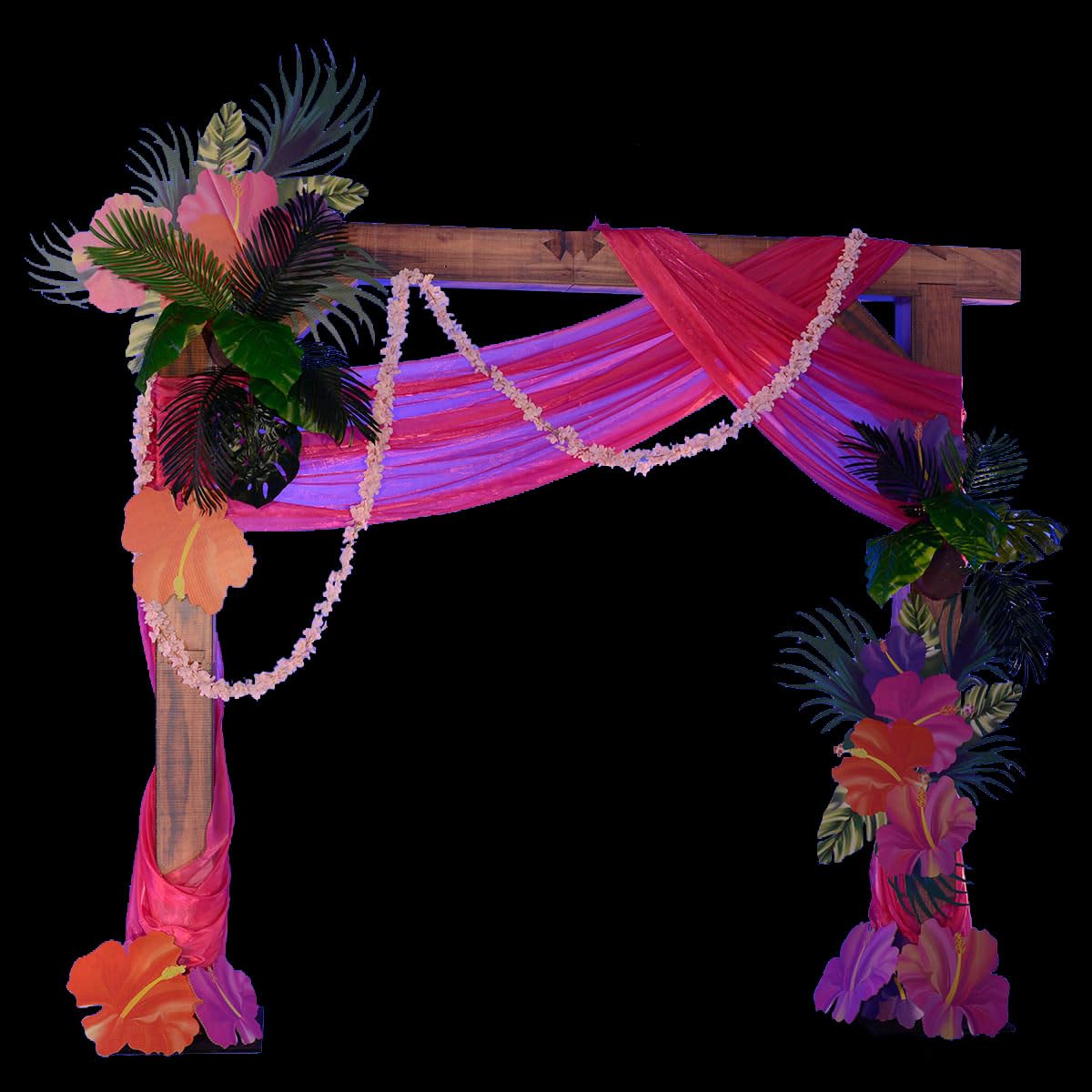 Anderson's Welcome to The Tropics Archway Kit, Tropical Theme, Hawaiian Theme, Event Decorations - Image 2