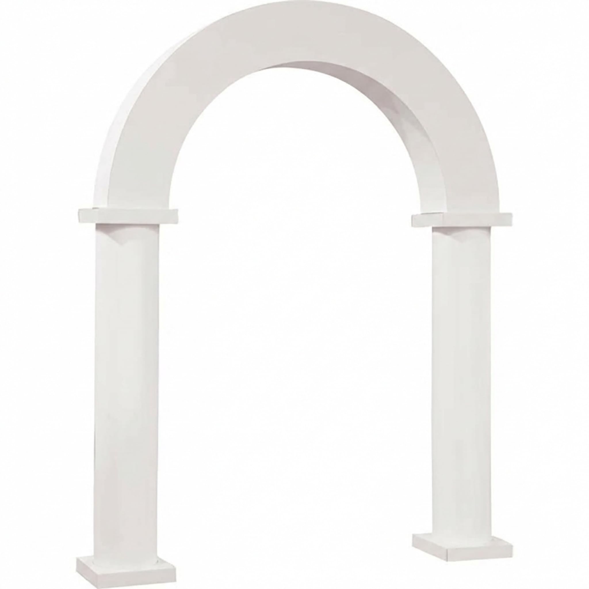 Anderson's White Cardboard Arch Kit, Wedding Decorations, Photo Backdrop - Image 7