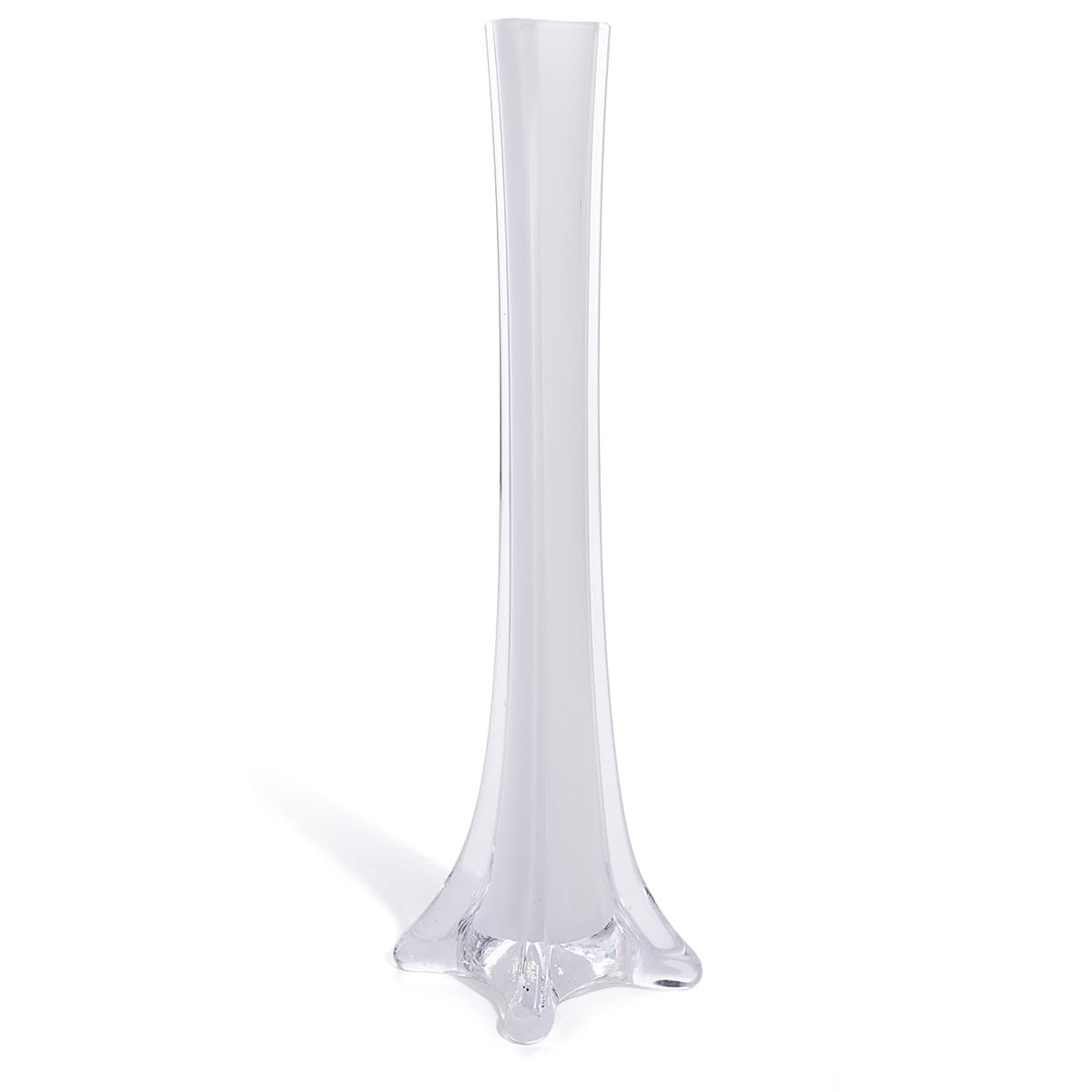 Anderson's White Fluted Base Vase Kit, 12 Inches, Favors, Keepsakes, Table Décor, Prom, Homecoming, Event Décor, Gift Bags