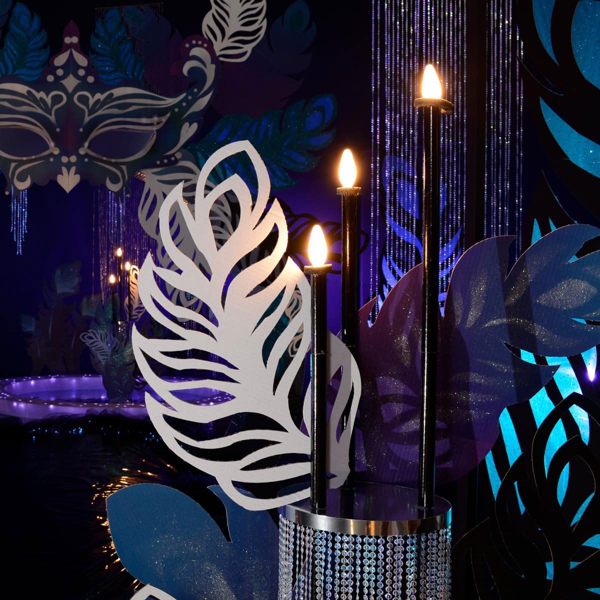 Anderson's Wings of Light Candle Stands Kit, Set of 3, Props, Party Décor, Photo Booth, Photo Ops - Image 2