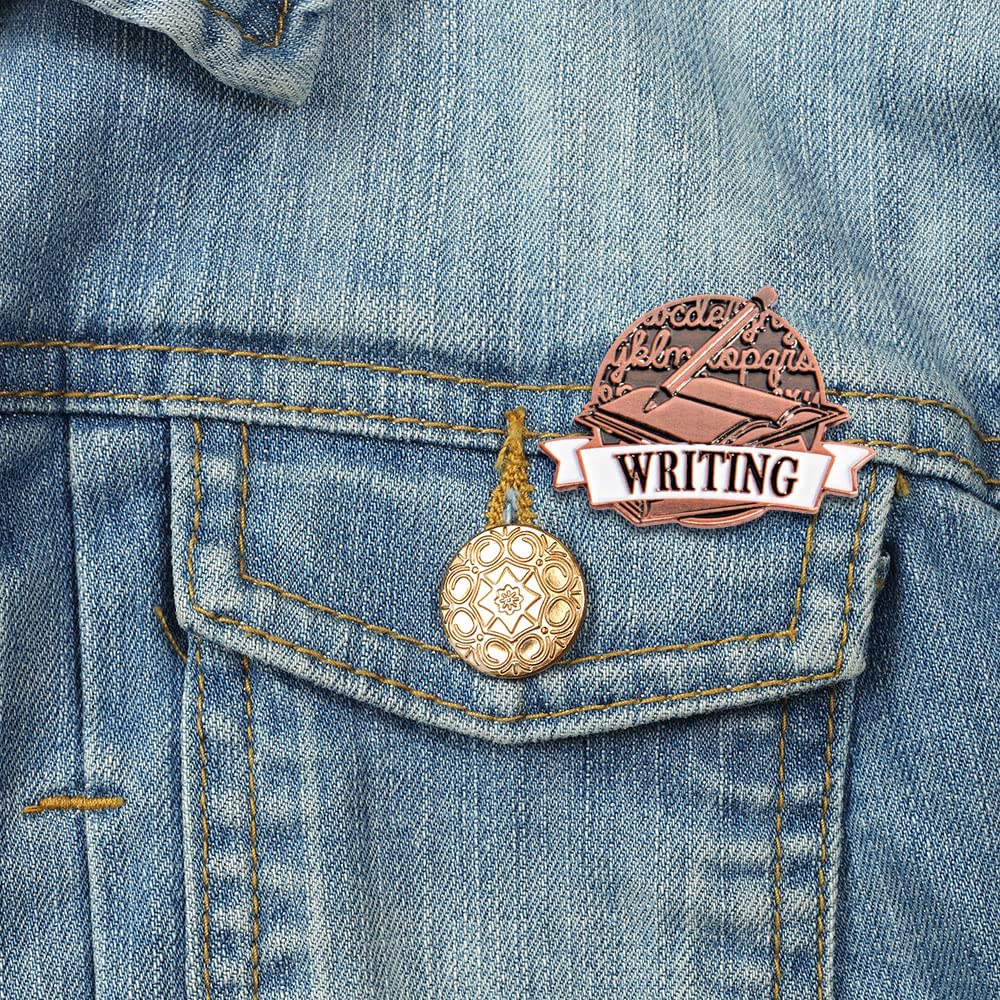 Anderson's Writing Award Bulk Pin Packs, Lapel Pins for Scholastic Student Recognition, Perfect for Celebrating Writing Excellence, Achievements, and Ceremonies - Image 4