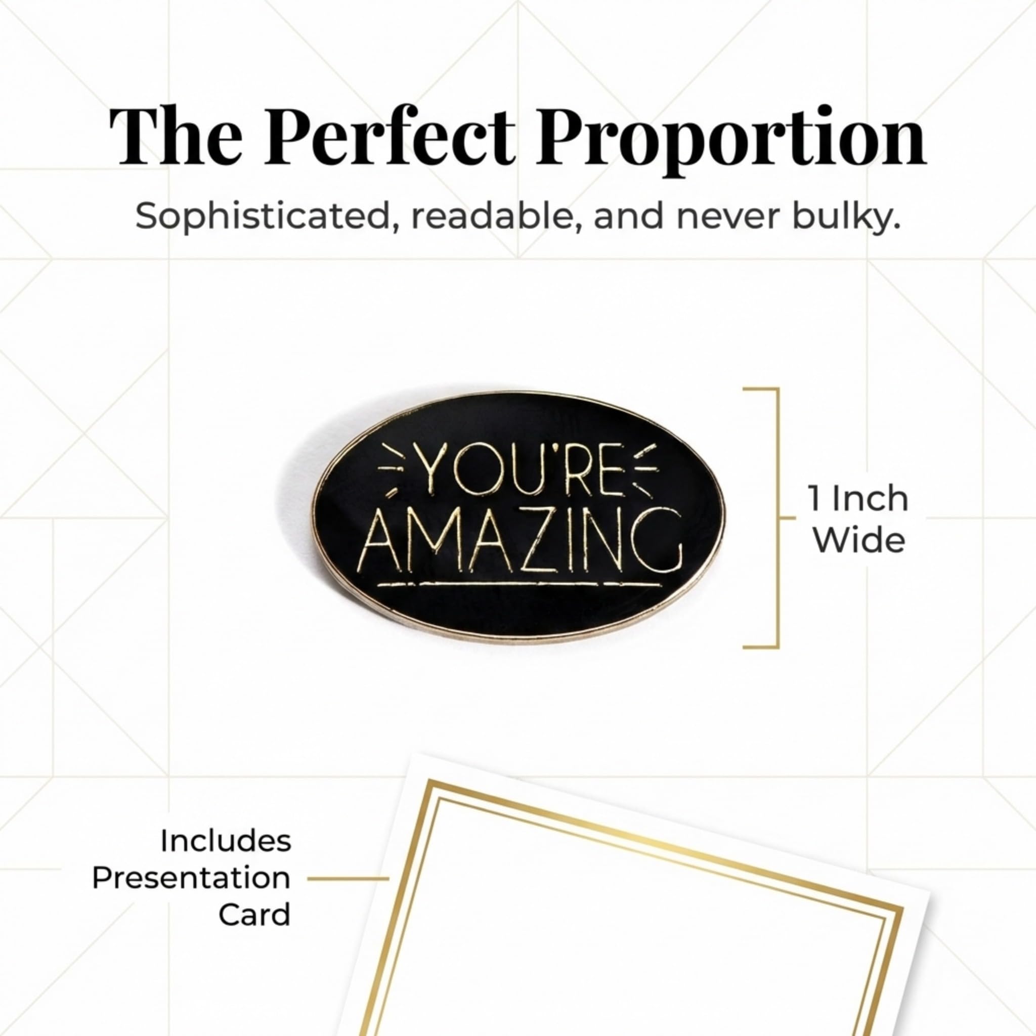 Anderson's You're Amazing Lapel Pin Set, Appreciation Gifts for Teachers, Essential Workers, Volunteers, Staff, Motivational Awards – Set of 12 Recognition Pins - Image 4